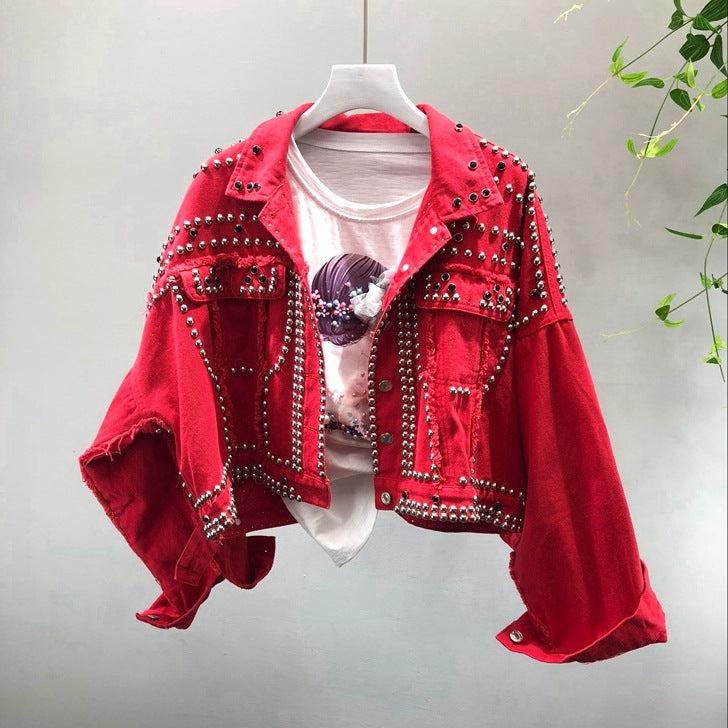 Jackets - Γυναικείο Jean Jacket Με Τρουκς - Γυναικεία μόδα σε εξαιρετικές τιμές! - Minx.gr🥇